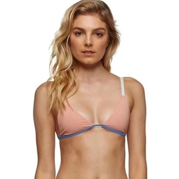 Tavik NWT Size Small Zepplin Swimsuit Separates Desert Clay Bikini TOP Only - Picture 1 of 6